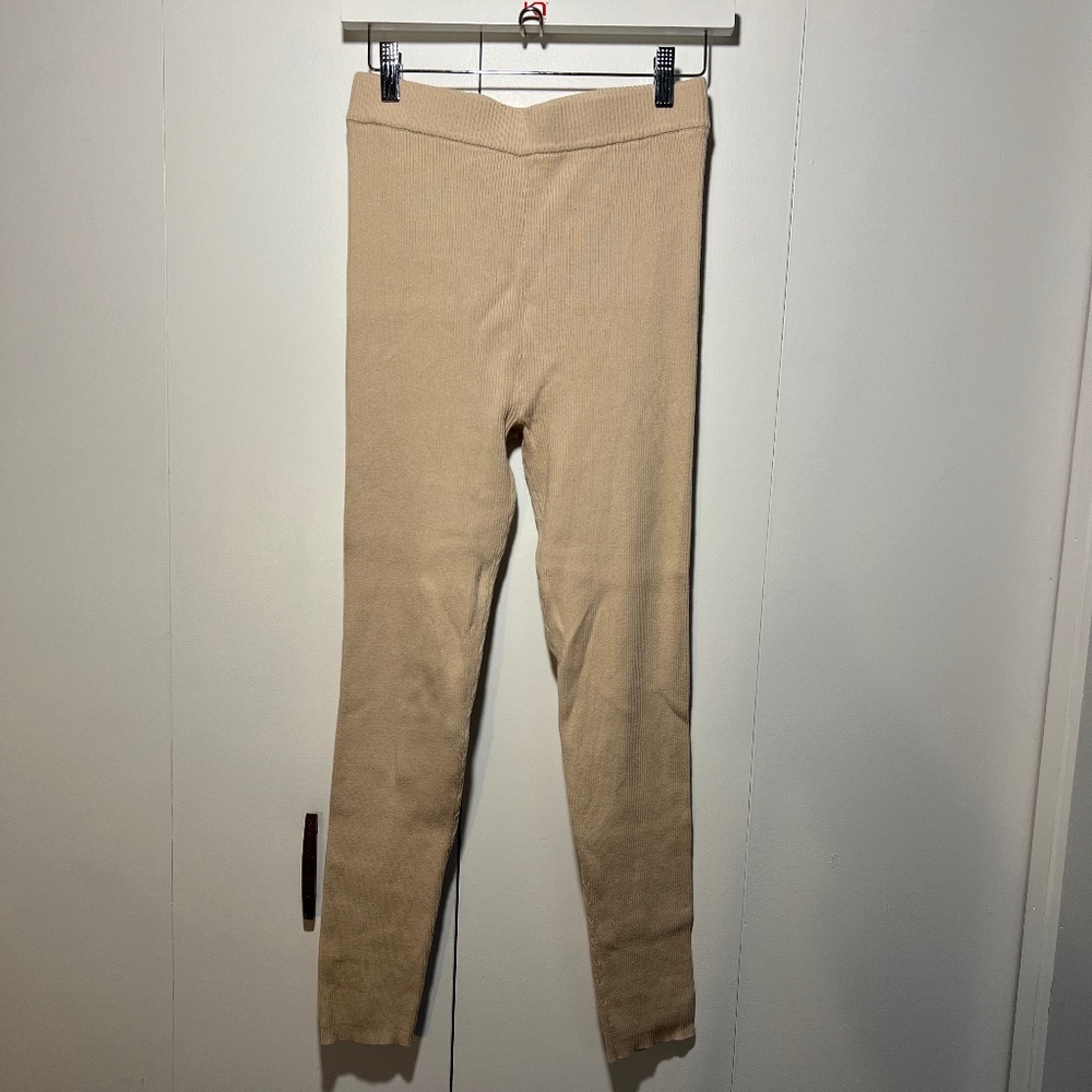 ZARA - Cozy Knit Leggings - L